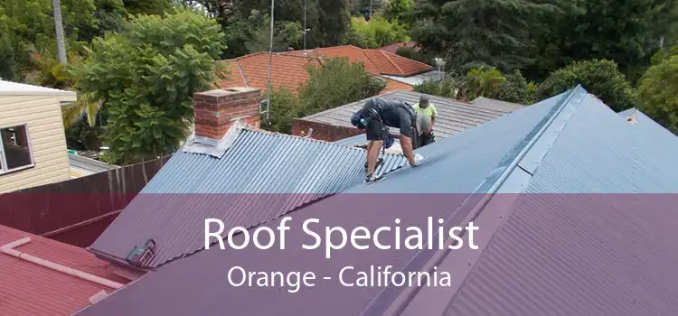 Roof Specialist Orange - California